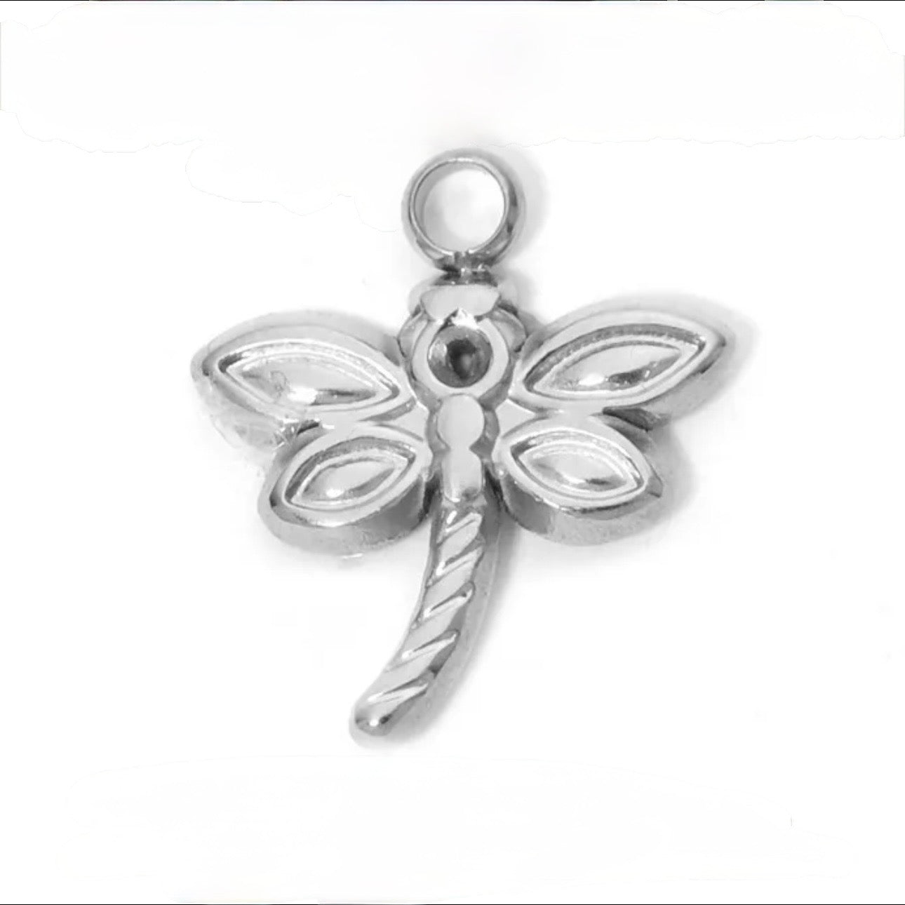 Air Spirit – Libellen Charm aus Edelstahl