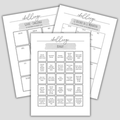 Challenges | Book Journal | 4 Farben