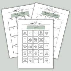 Challenges | Book Journal | 4 Farben