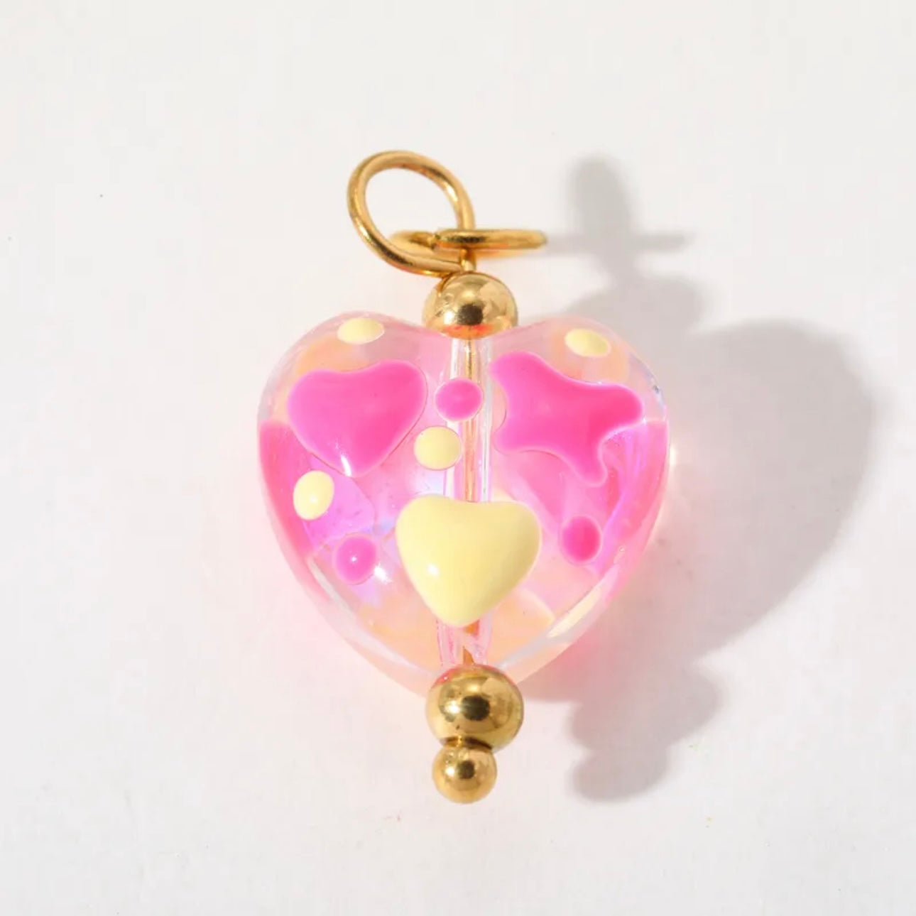 Glass Candy Charms – Herz & Stern Anhänger