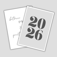 2026 - Titelblatt | Kalender | 4 Farben