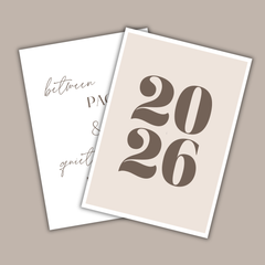 2026 - Titelblatt | Kalender | 4 Farben