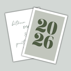 2026 - Titelblatt | Kalender | 4 Farben