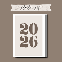 Starterset | Kalender (nur Einlageblätter)