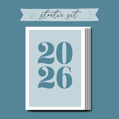 Starterset | Kalender (nur Einlageblätter)