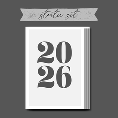 Starterset | Kalender (nur Einlageblätter)