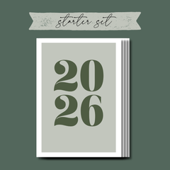 Starterset | Kalender (nur Einlageblätter)