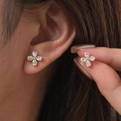 Blossom Shine - Schmuckset mit Zirkonia-Blüten