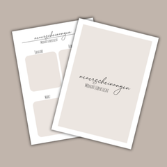 Neuerscheinungen | Book Journal | 4 Farben