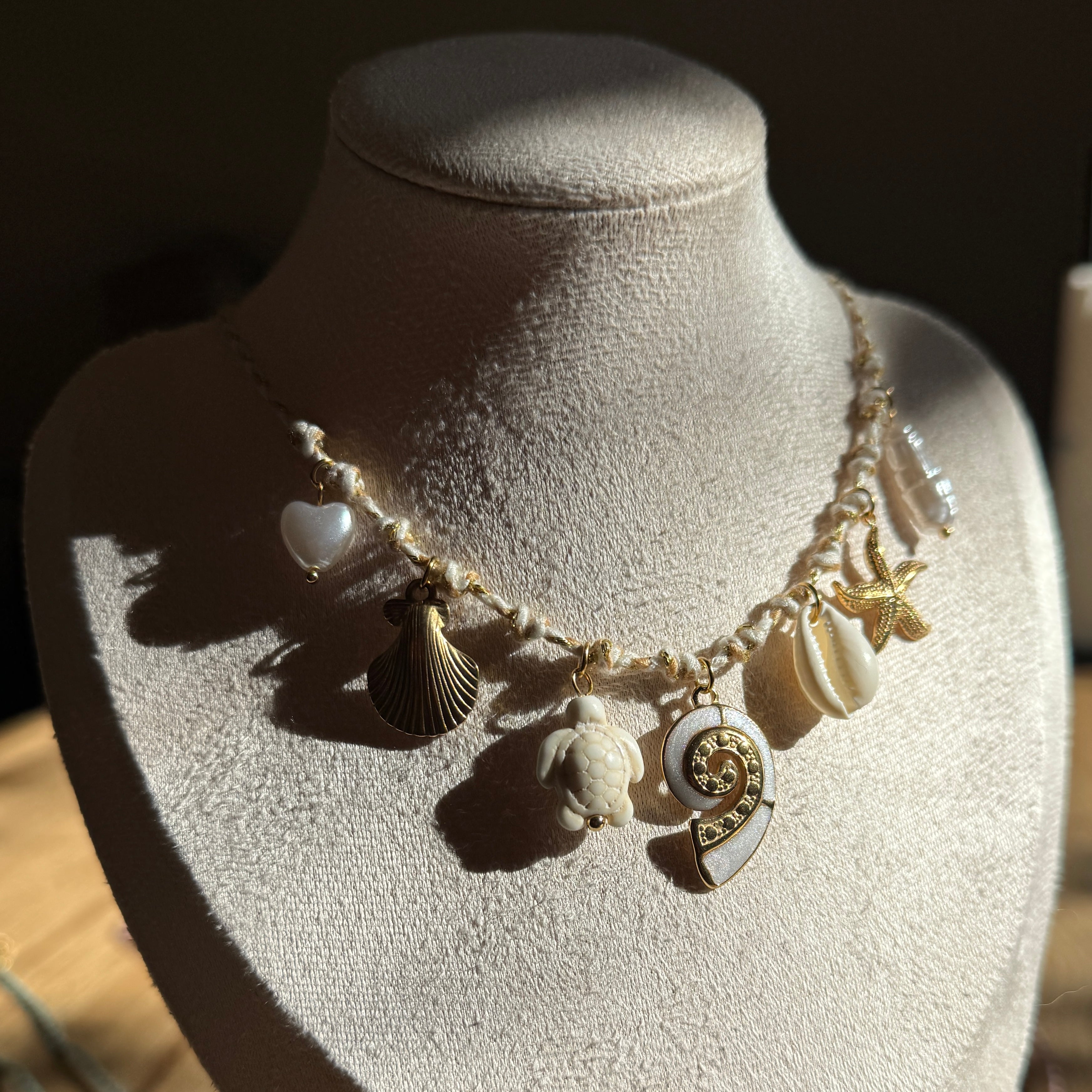 Golden Coast – Sommerliche Muschel- & Schildkrötenkette