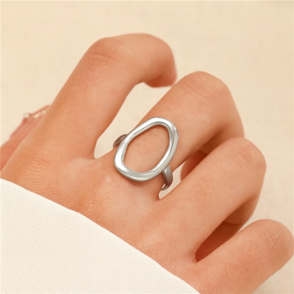 Silver Flow – Edelstahl Ring