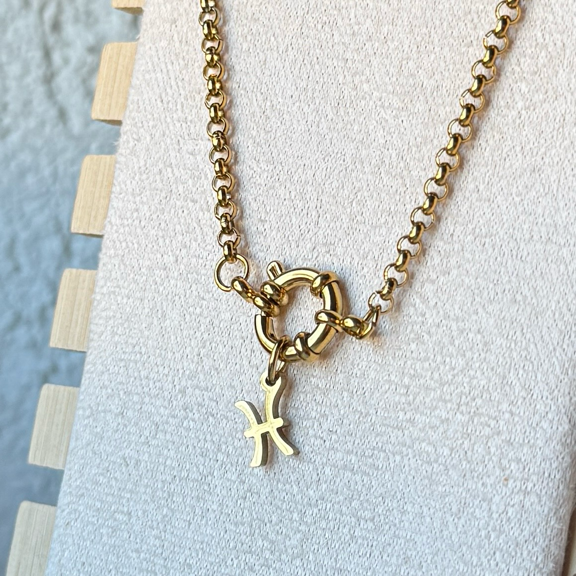 Zodiac Soul – Sternzeichen-Charm aus Edelstahl | Gold