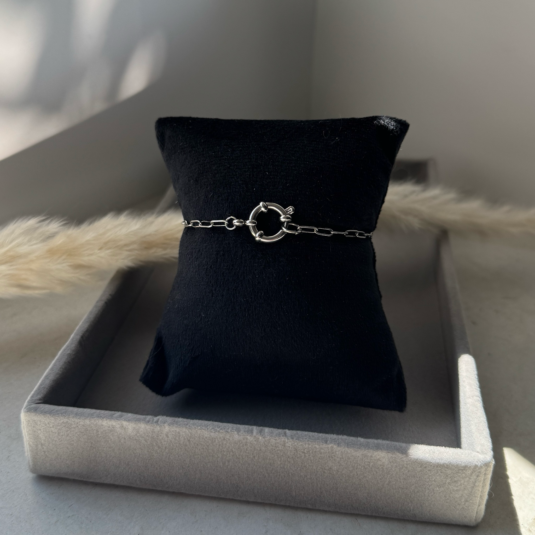 Link Luxe Bracelet – Charm-Basis für deine Charms | Edelstahl | Silber