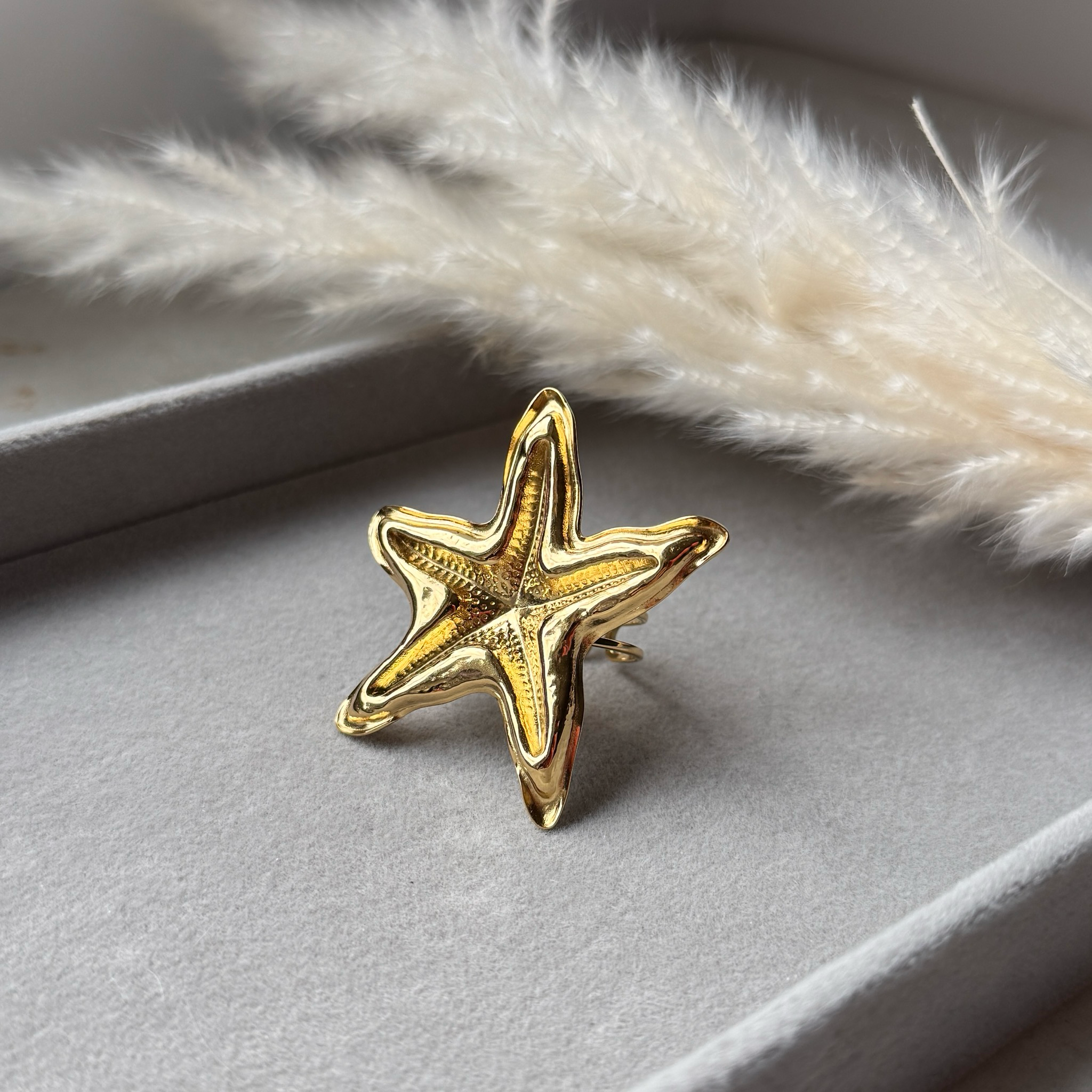 Ocean Star – Glänzender Seestern-Ring