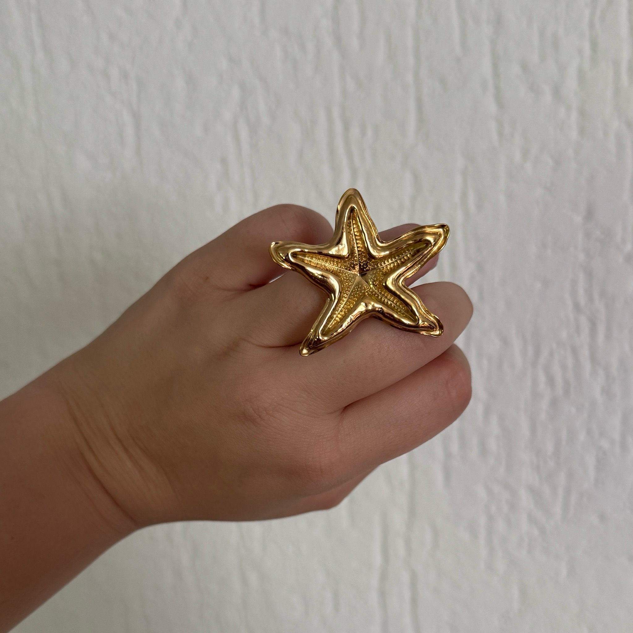 Ocean Star – Glänzender Seestern-Ring
