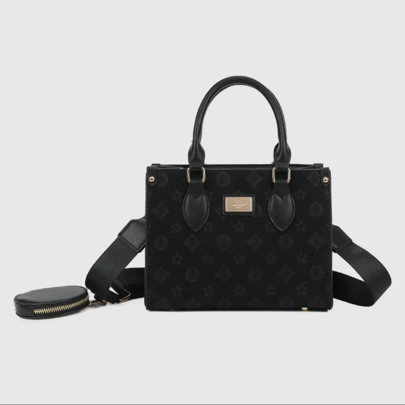 Vittoria - Handtasche aus Wildleder-Imitat und Kunstleder